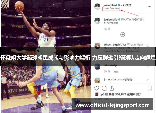怀俄明大学篮球明星成就与影响力解析 力压群雄引领球队走向辉煌